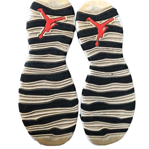 Rare 2018 air jordan 10 retro light smoke grey 'Cement' with box - Picture 12 of 16